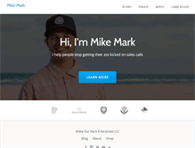 Tablet Screenshot of mikemark.me